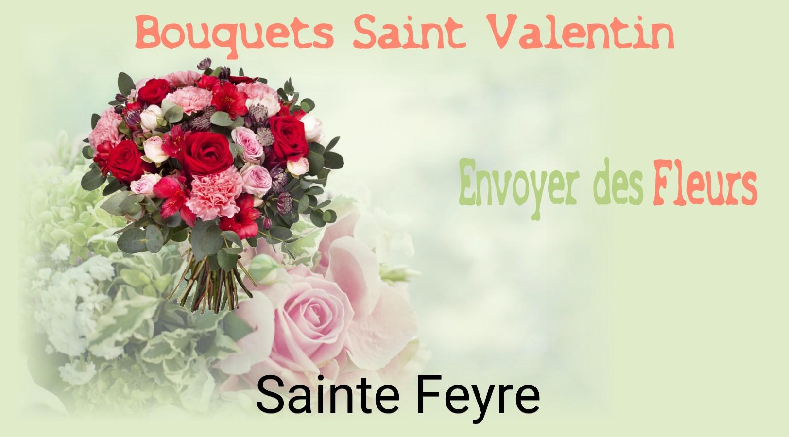Roses de Saint-Valentin livrées à Sainte-Feyre